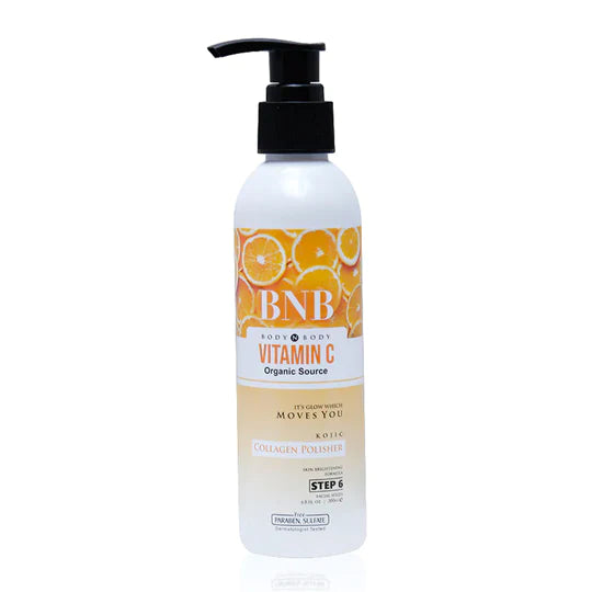 BNB Vitamin C Collagen Polisher 200ml for Radiant, Healthy Skin
