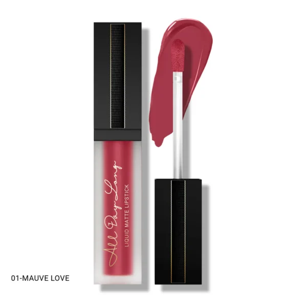 BBA All Day Long Matte Lipstick – Smudge-Proof Liquid Formula
