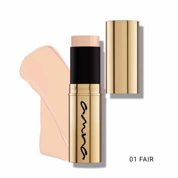 BBA 24K Gold & Roses Stick Foundation | Long-Lasting & Smooth Finish