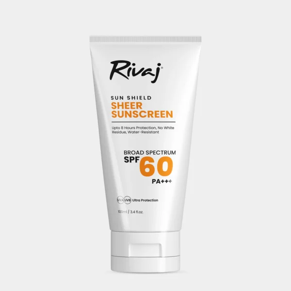 Rivaj SPF60 Sunscreen – High Protection for Healthy, Glowing Skin
