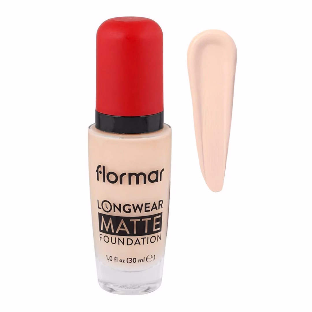 Shop Flormar Longwear Matte Foundation 30ml | Smooth Full Coverage Base