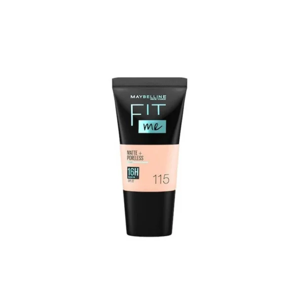 Maybelline Fit Me Matte + Poreless Foundation 18ml – 115 Ivory