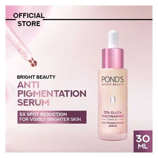 Pond’s Bright Beauty Gluta Niacinamide Serum 30ml – Glow & Brighten