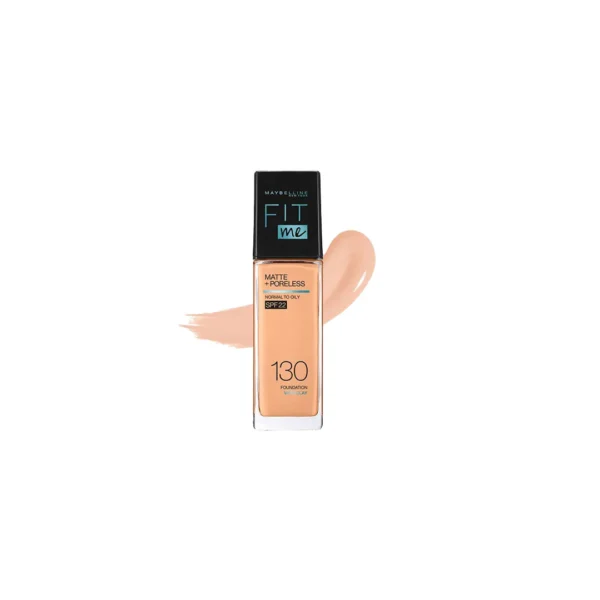 Maybelline Fit Me Matte Pore SPF22 Liquid Foundation 30ml – 130 Buff Beige