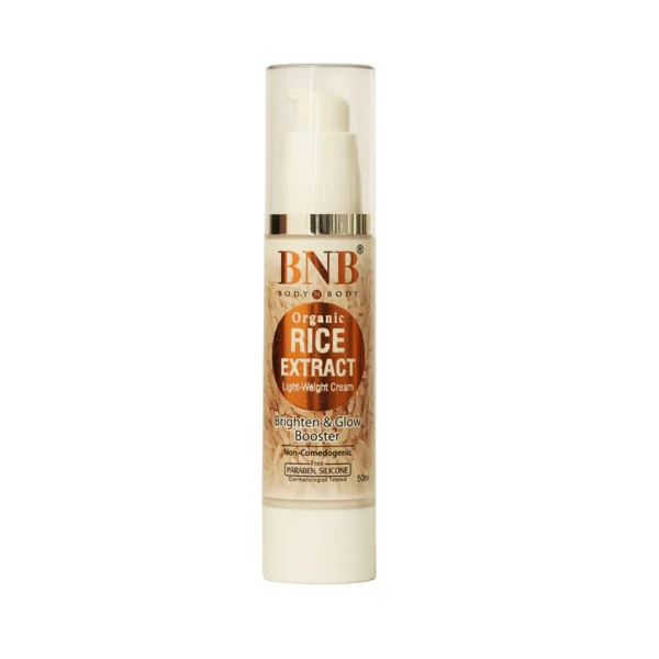 BNB Rice Extract Cream 50ml – Brighten & Hydrate Skin