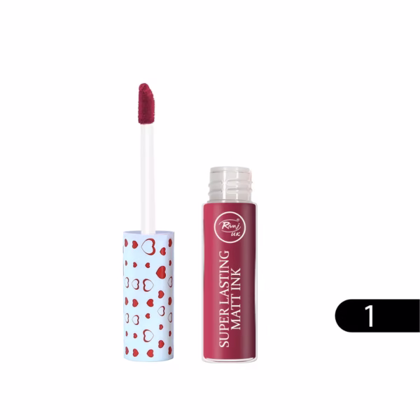 Rivaj Super Lasting Matte Ink Lip Gloss – Bold Color, All-Day Wear