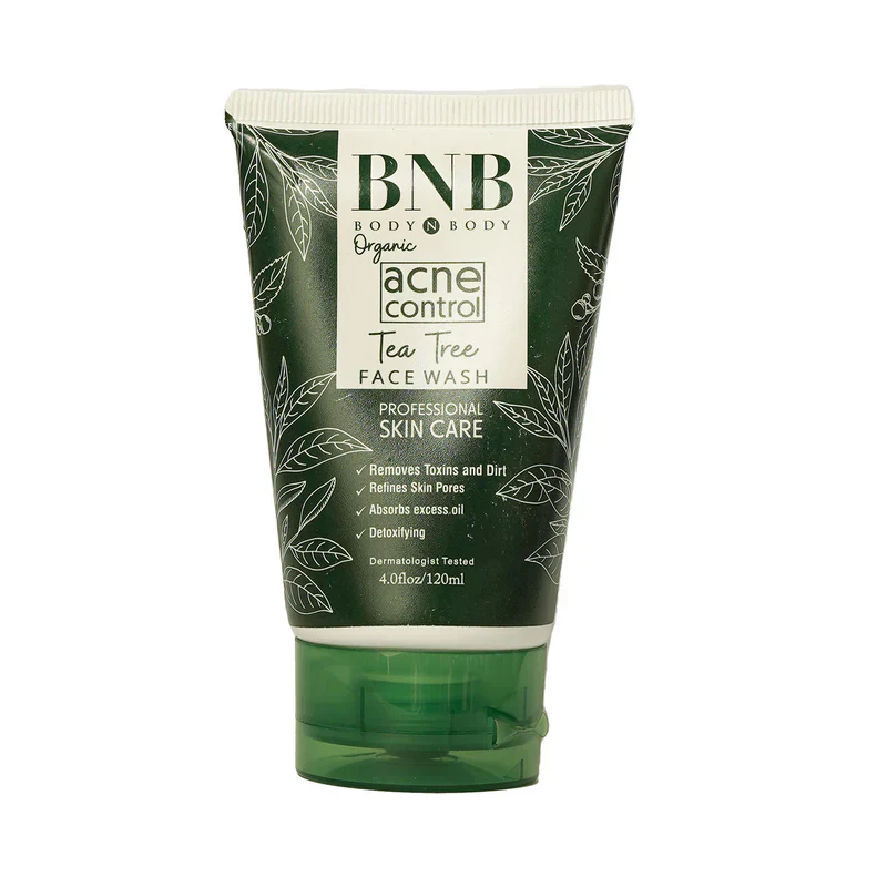 BNB Acne Control Tea Tree Face Wash 120ml – Clear & Oil-Free Skin