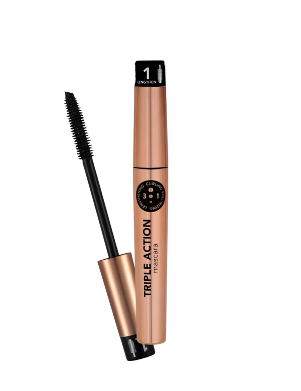 Flormar Triple Action Mascara – Volume, Length & Curl