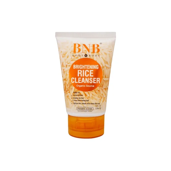 BNB Brightening Rice Cleanser 120ml – Glow & Refresh Skin