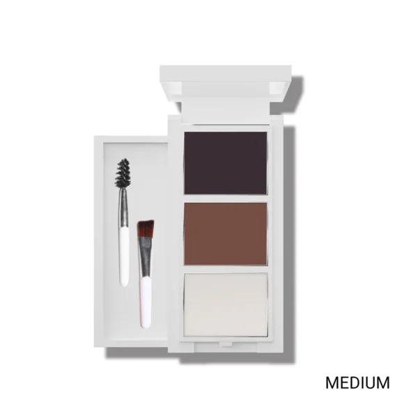 Be Beauty Brow Pomade Palette – Medium Shade