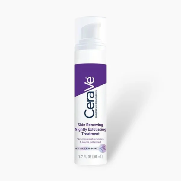 CeraVe Nightly Exfoliating Treatment Serum 1.7oz – Gentle Skin Renewal