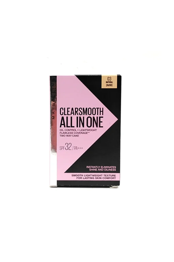 Maybelline All In One Clear Smooth Powder – Shade 03 Natural