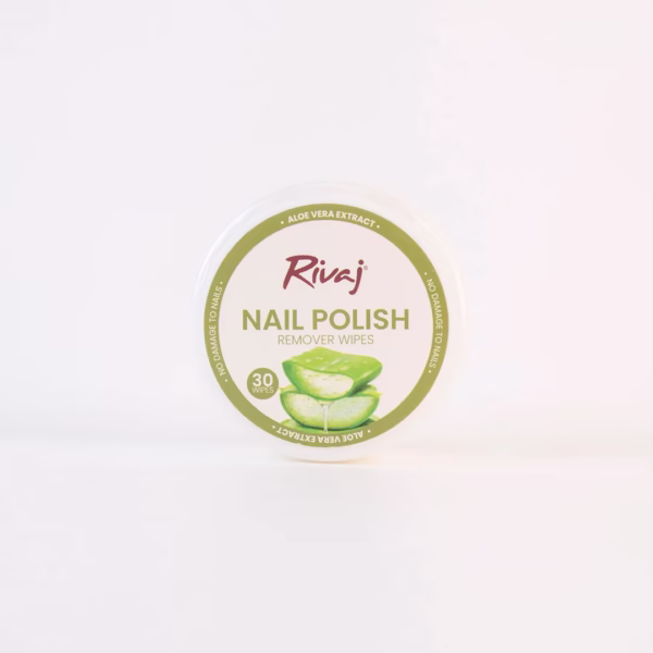 Rivaj Aloe Vera Nail Polish Remover Wipes – Gentle & Effective