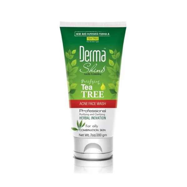 Derma Shine Tea Tree Face Wash – Refreshing Clean 200g