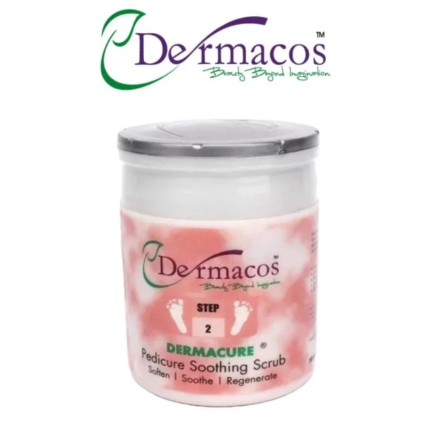 Dermacos Pedicure Soothing Scrub – Exfoliating & Nourishing Foot Care