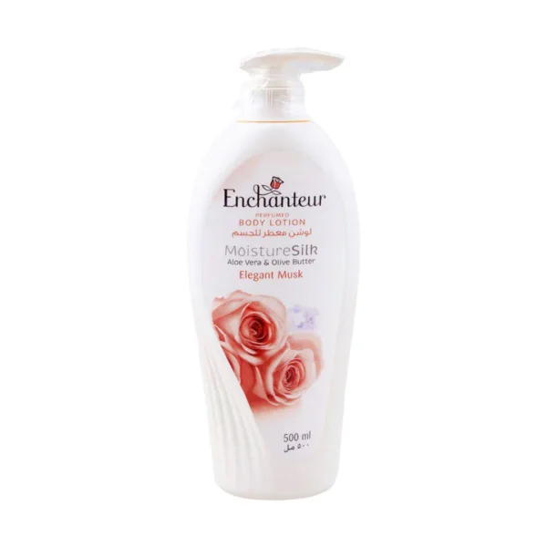 Enchanteur Elegant Musk Body Lotion 500ml – Silky Touch