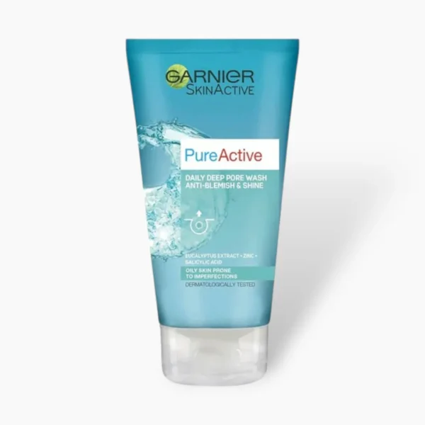 Garnier Pure Active Anti-Blemish Deep Pore Face Wash – 150ml