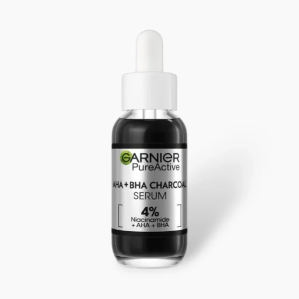 Garnier Pure Active AHA+BHA+Charcoal Anti-Imperfection Serum 30ml