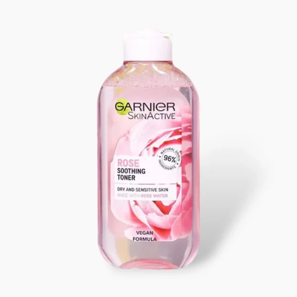 Garnier Rose Soothing Toner for Dry & Sensitive Skin – 200ml