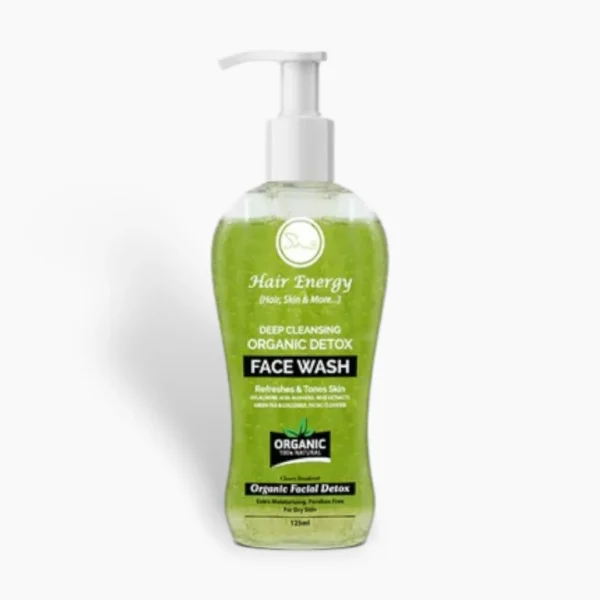 Hair Energy Deep Cleansing Organic Detox Face Wash – 125ml