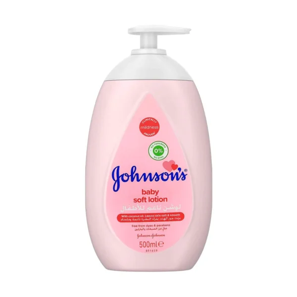 Johnson's Kids Lotion 500ml – Safe & Gentle Hydration for Kids