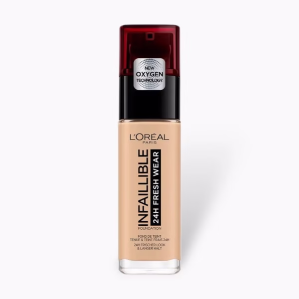 L’Oréal Infaillible 24H Foundation – 130 True Beige | Long-Lasting Wear