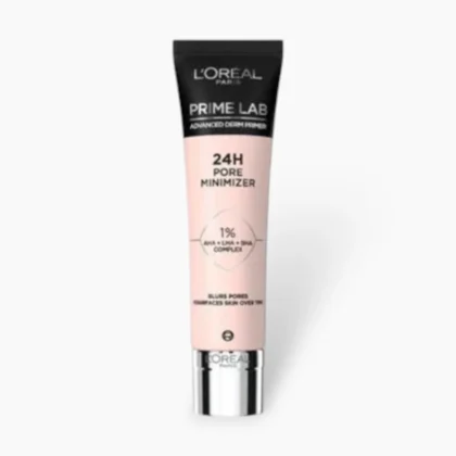 L'Oréal Prime Lab 24H Pore Minimizer Primer 30ml – Flawless, Long-Lasting Base