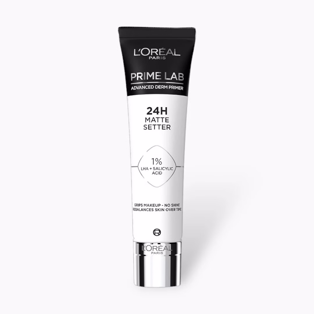 L’Oréal Prime Lab Matte Setter Primer | Oil-Control Formula for Flawless Skin