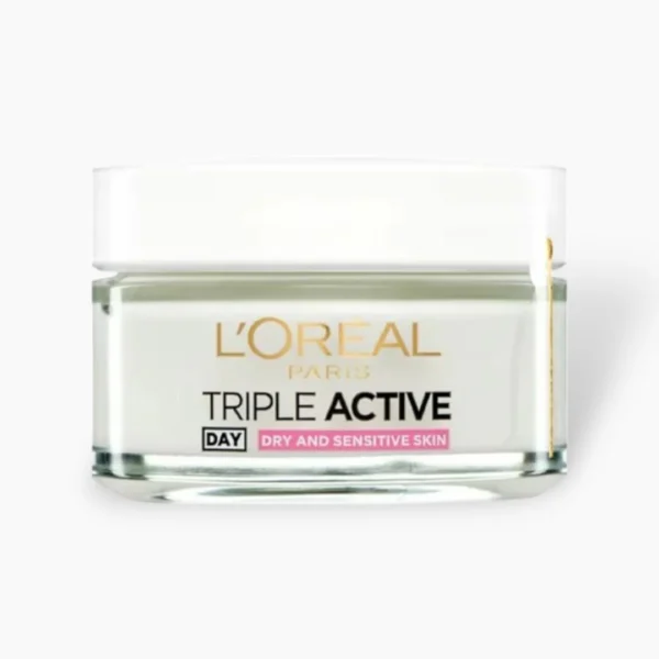 L’Oréal Triple Active Day Cream 50ml – Dry & Sensitive Skin