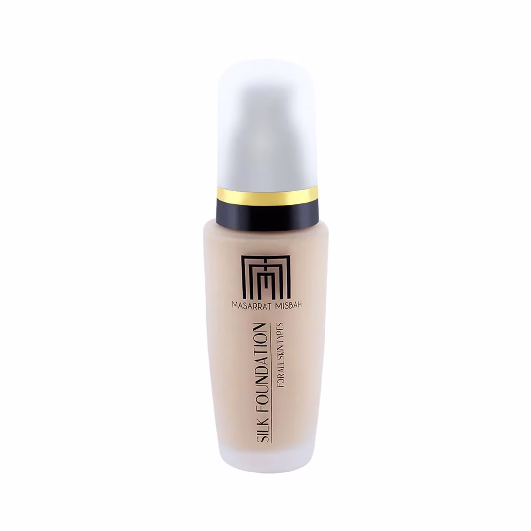 Masarrat Misbah Silk Foundation – Fair | Flawless Coverage with a Silky Touch