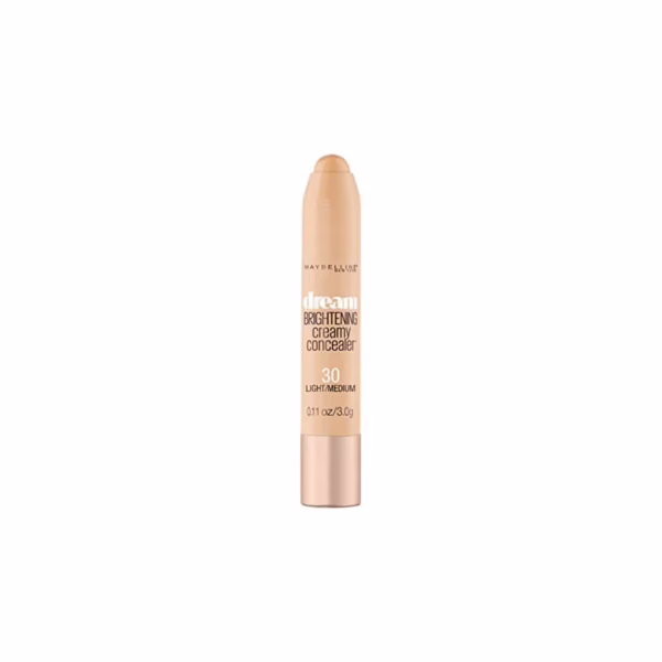 Maybelline Dream Brightening Concealer – 30 Light Medium, Creamy Glow