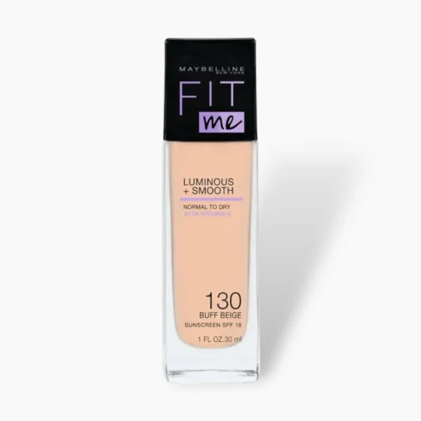 Maybelline Fit Me Foundation 130 | Luminous + Smooth Finish (30ml)