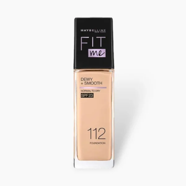 Maybelline Fit Me Dewy + Smooth Foundation SPF23 30ml – 112 Natural Ivory