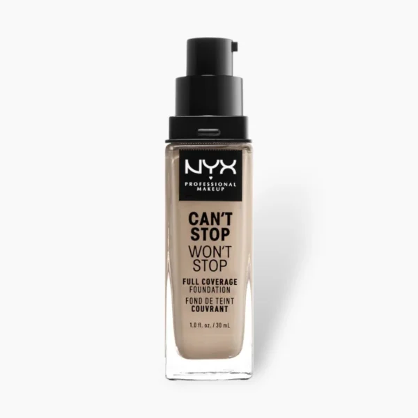 NYX Can’t Stop Won’t Stop Foundation Natural | Long-Lasting 30ml
