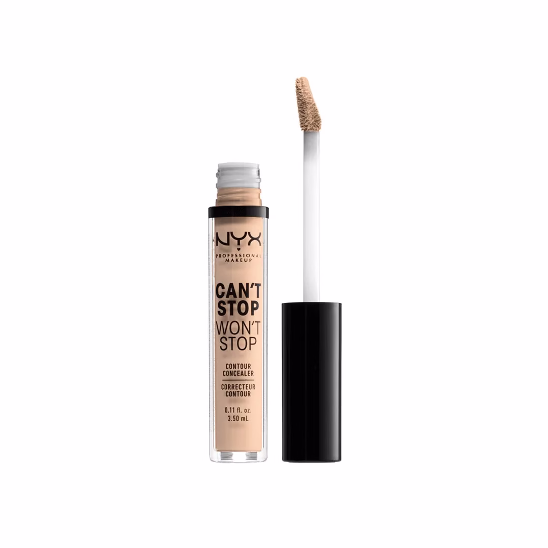 NYX Can’t Stop Won’t Stop Concealer – Vanilla | Flawless Coverage, All-Day Comfort