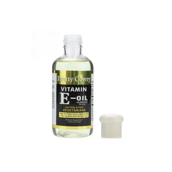 Pretty Cowry Vitamin E Oil 75ml – Deep Nourishment & Skin Protection