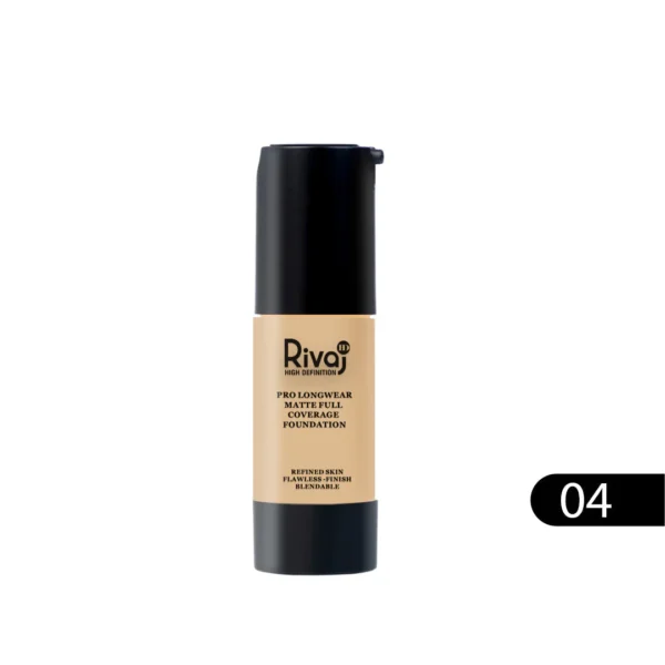 Rivaj Longwear Matte HD Pro Foundation for Flawless Skin