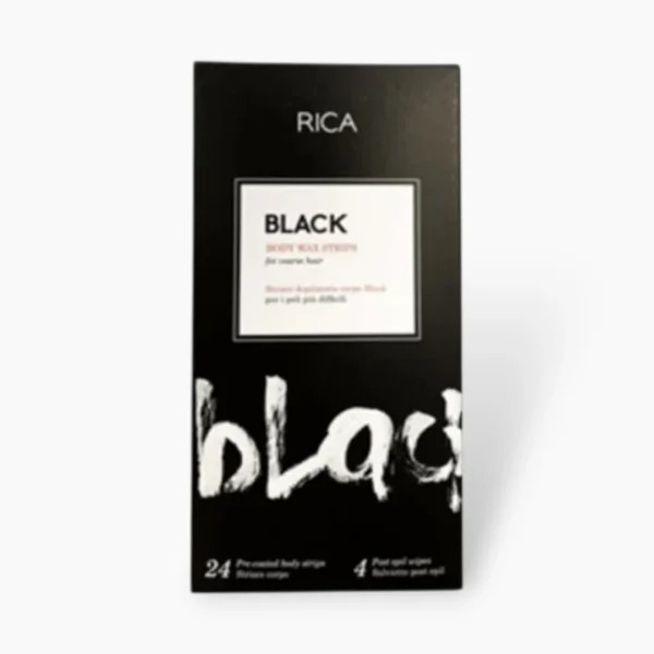 Rica Body Wax Strips Black 24S – Smooth & Hair-Free Skin