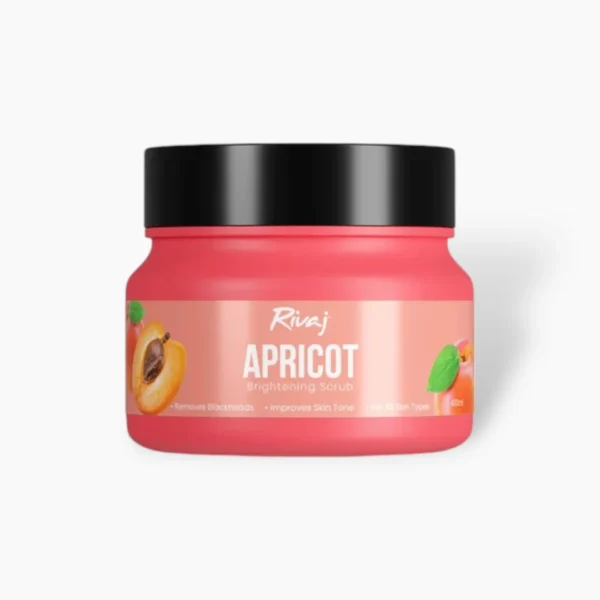 Rivaj Apricot Scrub 400ml – Gentle Daily Exfoliating Formula