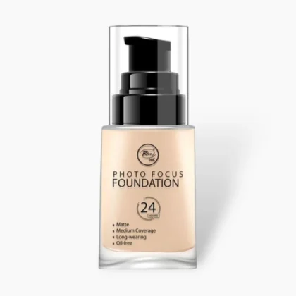 Rivaj Photo Focus Foundation – Flawless Coverage, Radiant Finish (30ml)