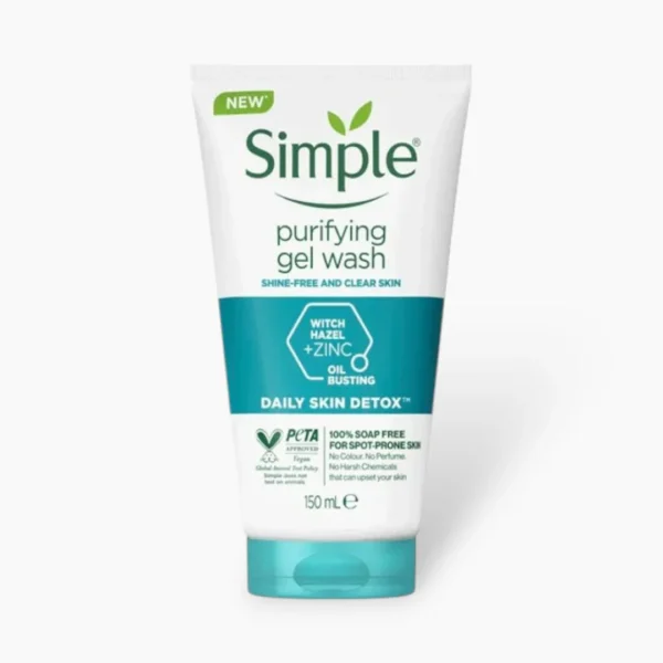Simple Purifying Face Wash 150ml – Gentle & Refreshing