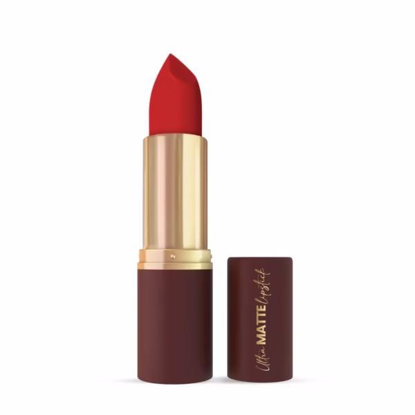 Rivaj Ultra Matte Lipstick – Bold Color, Velvet Finish