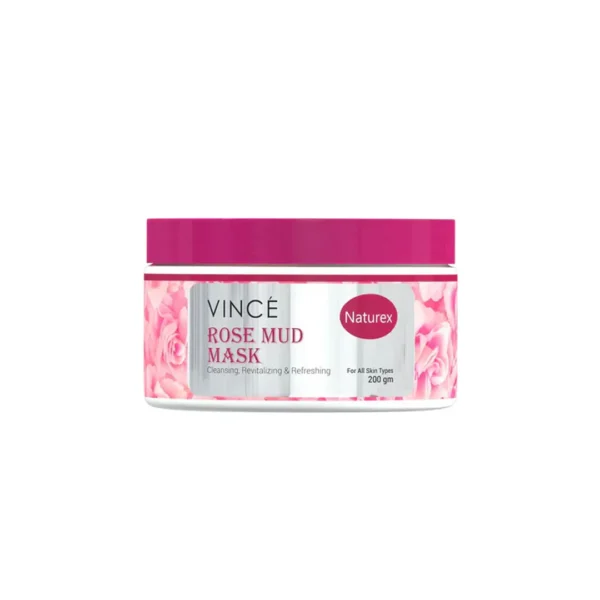 Vince Rose Mud Mask 200g – Purify & Nourish Skin