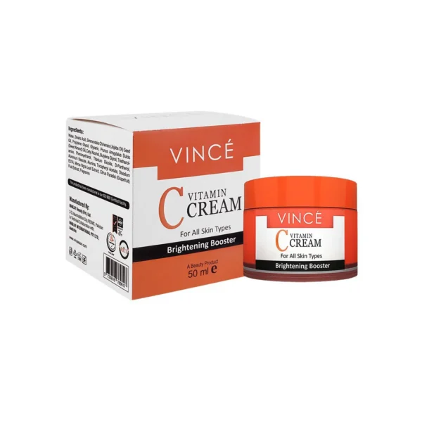 Vince Vitamin C Brightening Booster Cream 50ml – Glow & Radiance