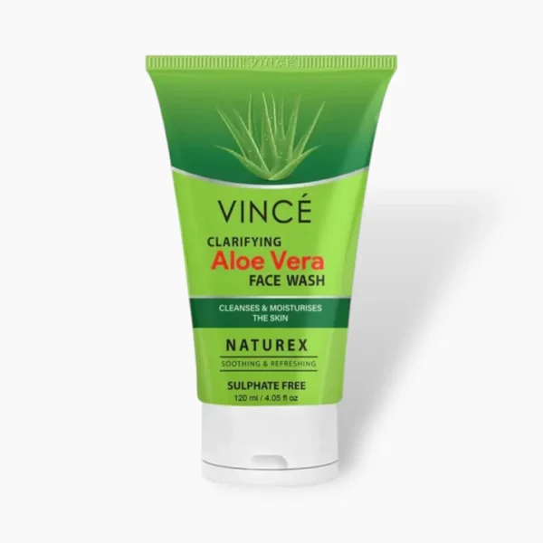 Vince Clarifying Aloe Vera Face Wash 100ml – Refresh & Cleanse