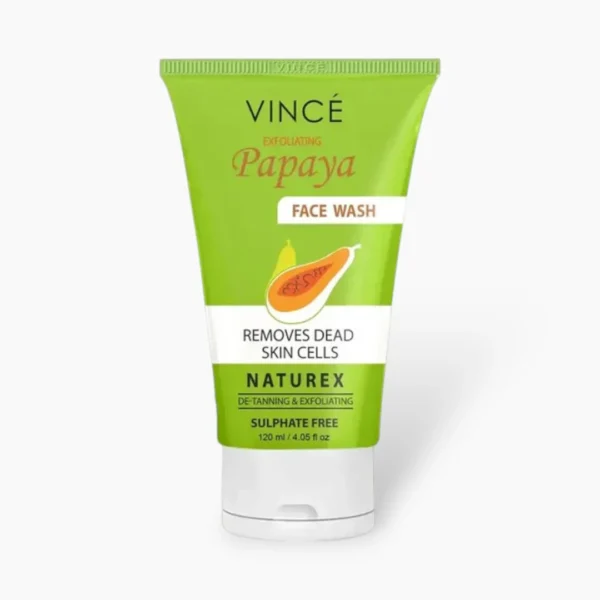 Vince Papaya Face Wash 100ml – Refreshing Daily Cleanser for Glowing Skin