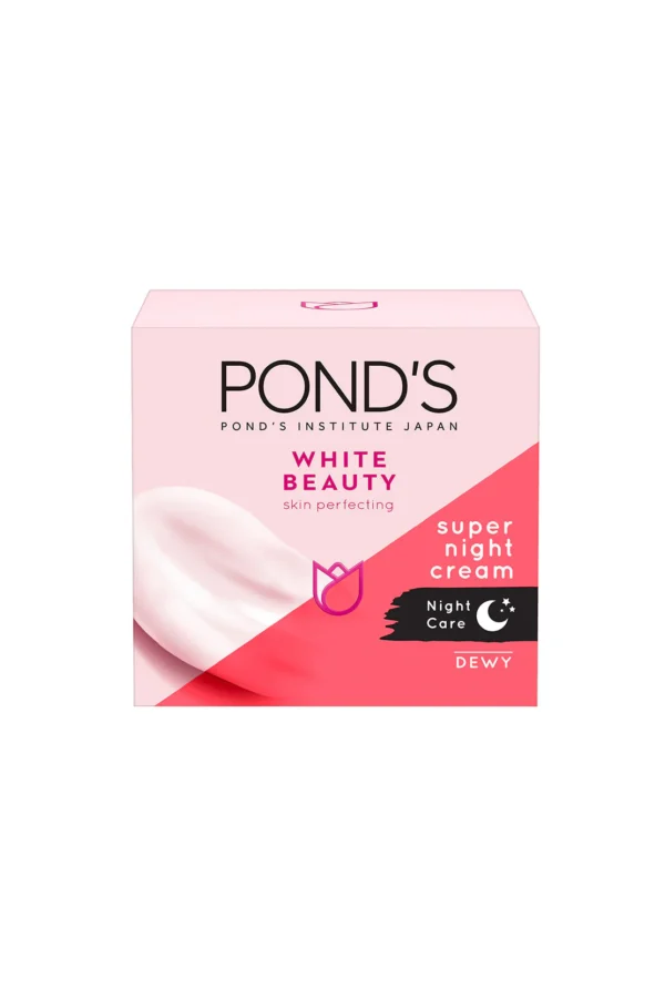 Pond’s White Beauty Super Night Cream 50g – Brighten & Nourish Overnight
