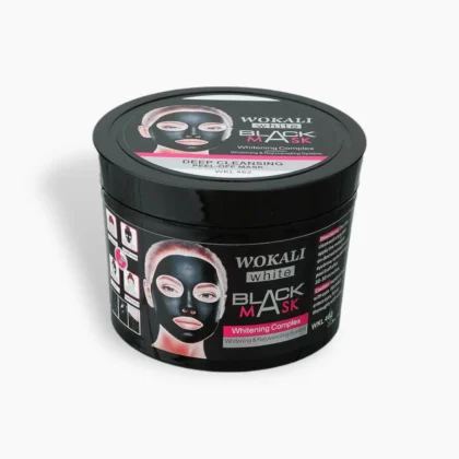 Wokali Charcoal Black Peel-Off Mask 300ml | Remove Impurities & Blackheads