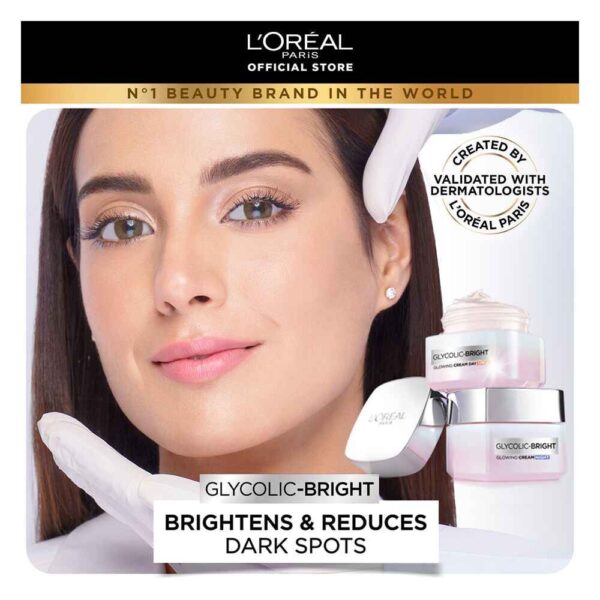 L’Oréal Glycolic Bright Day Cream 50ml – Glow & Even Skin