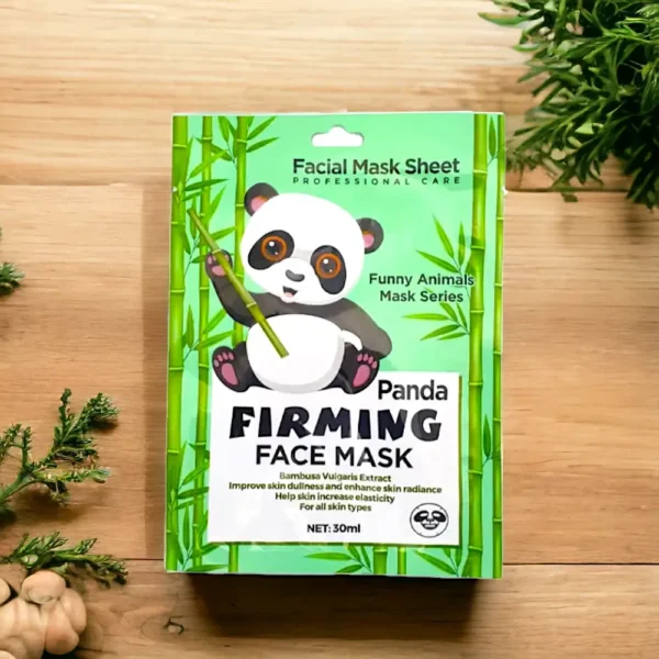 Haokali Panda Face Mask 30ml (Pack of 10) – Hydrating & Brightening Care